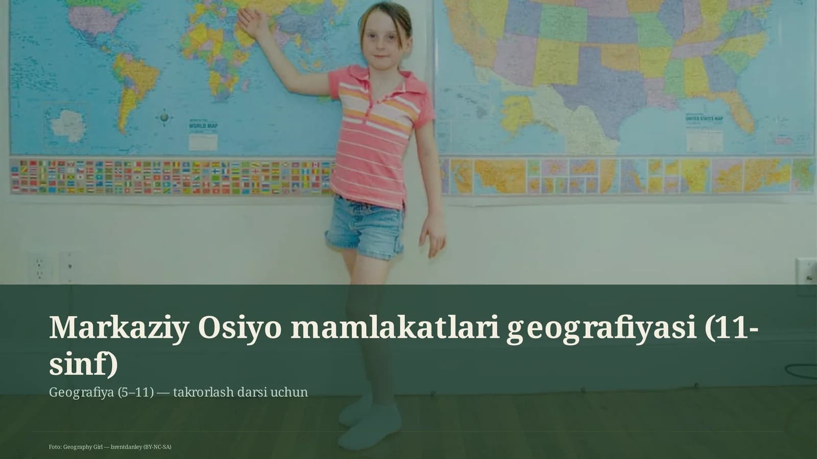 Markaziy Osiyo mamlakatlari geografiyasi (11-sinf)
