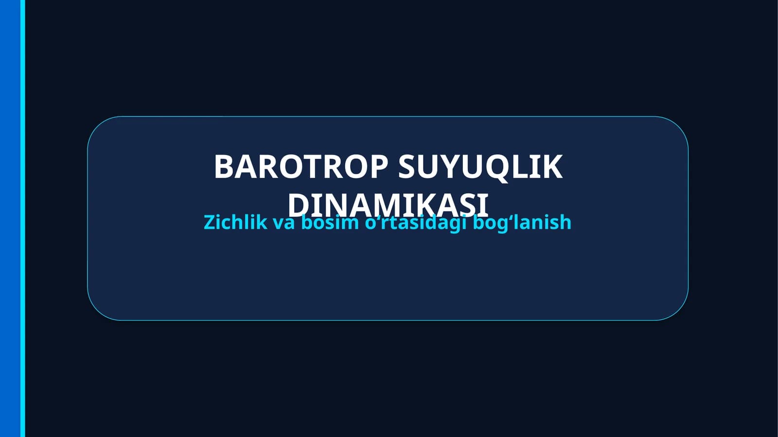 baratrop suyuqlik