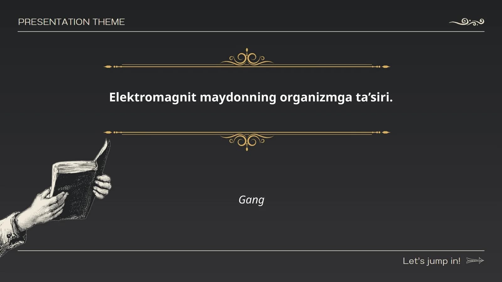 Elektromagnit maydonning ta’siri