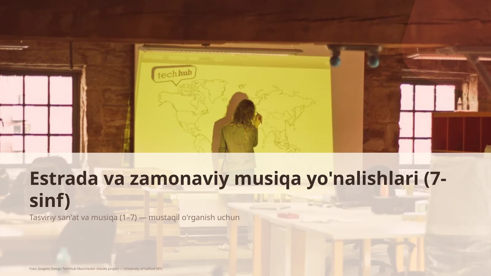 Estrada va zamonaviy musiqa yo'nalishlari (7-sinf)