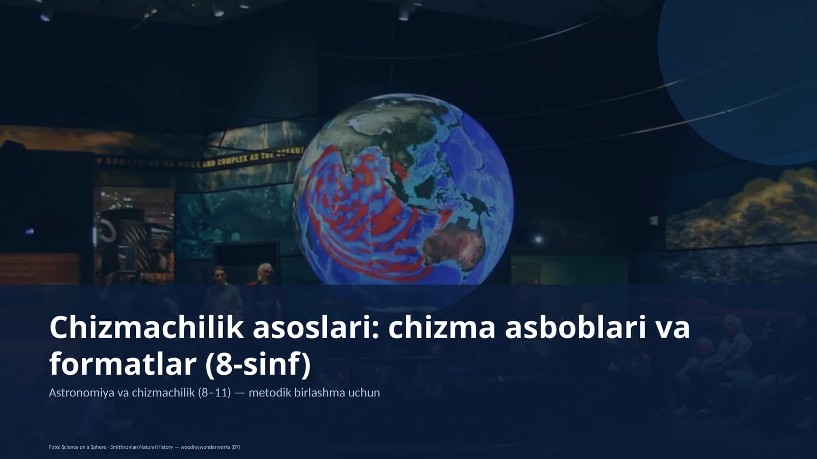 Chizmachilik asoslari: chizma asboblari va formatlar (8-sinf)