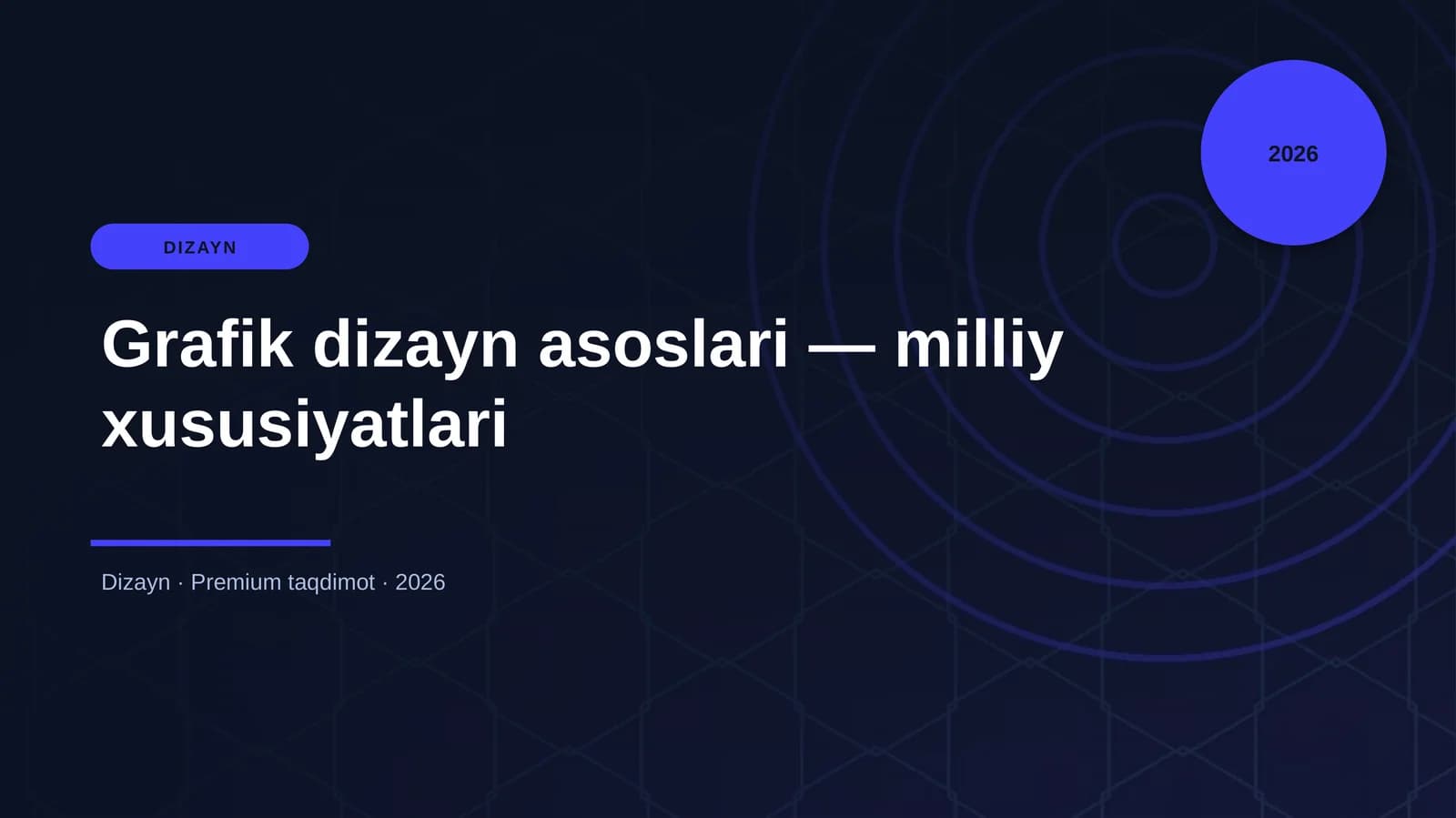 Grafik dizayn asoslari — milliy xususiyatlari