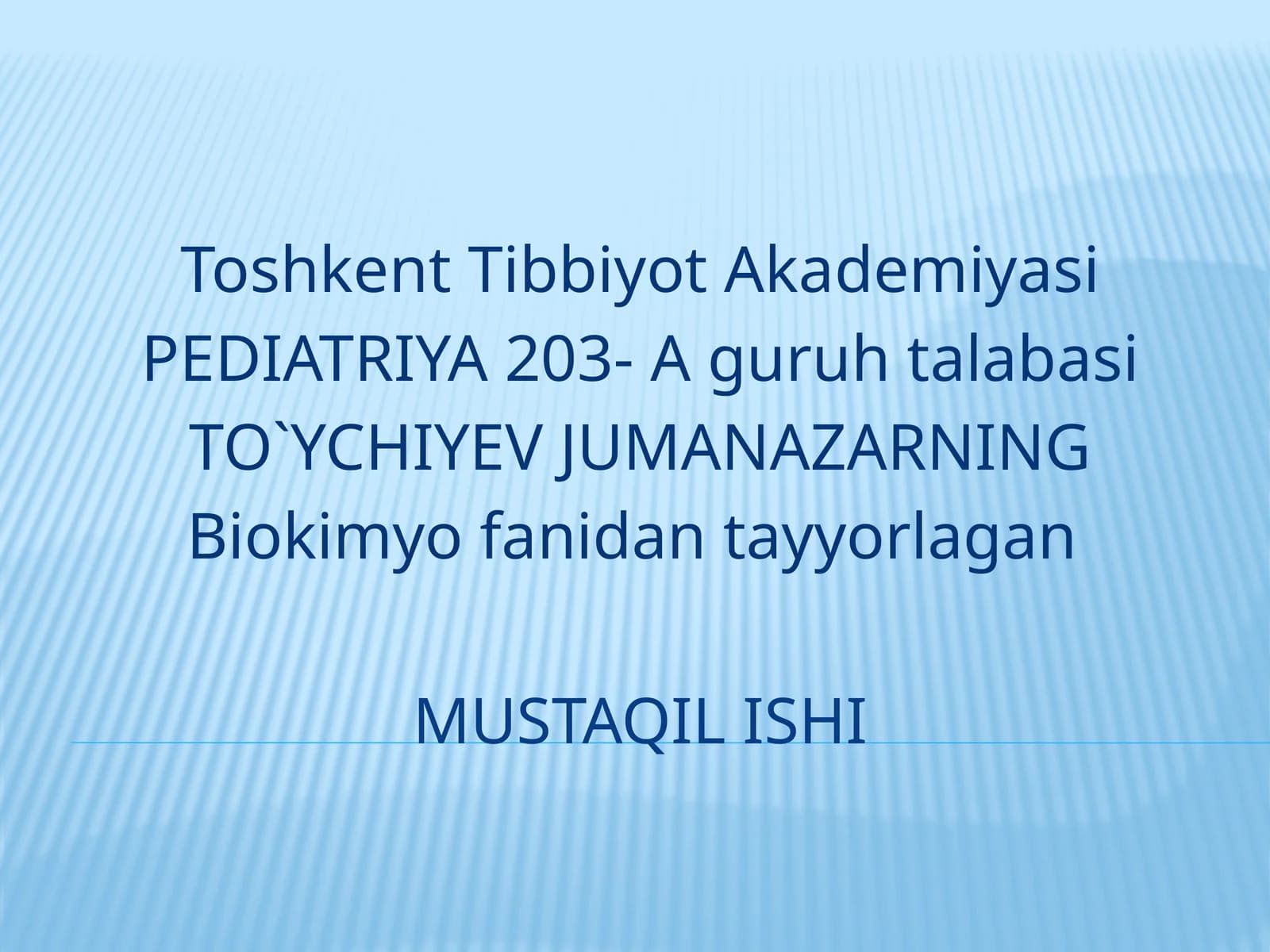 Pediatrician 203 Specialist Training