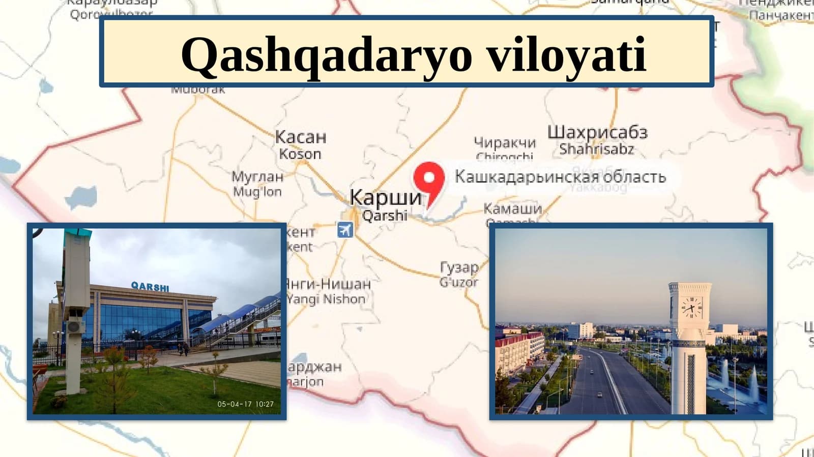 Qashqadaryoviloyati