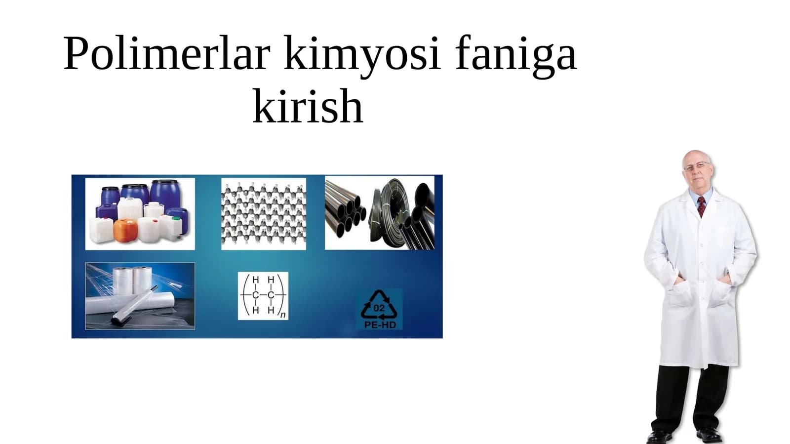 Polimerlar kimyosi faniga kirish