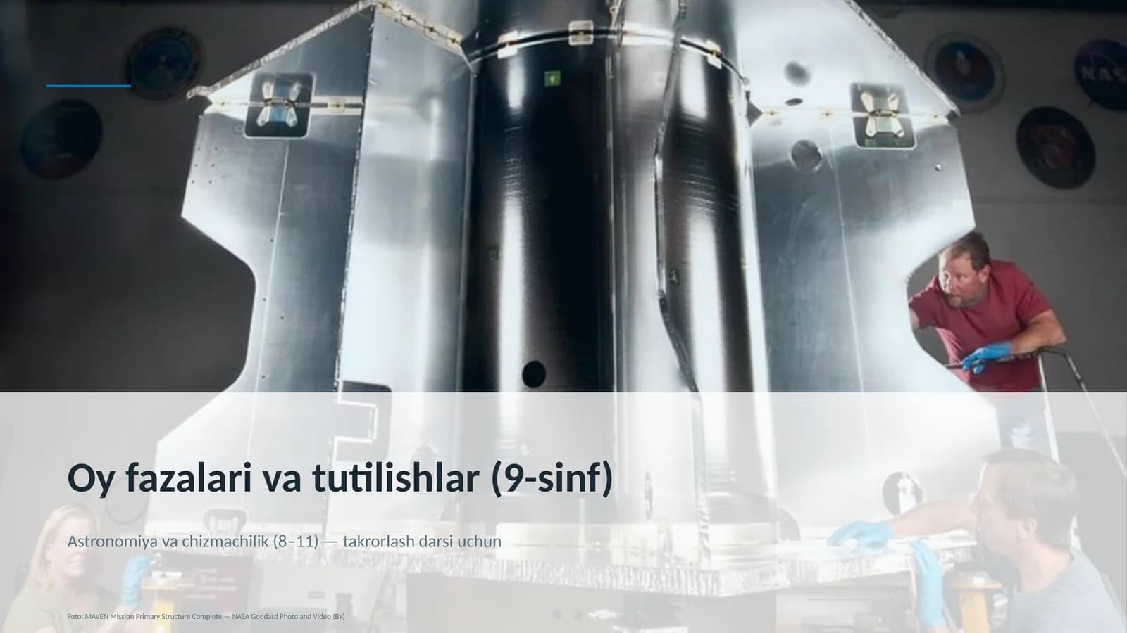 Oy fazalari va tutilishlar (9-sinf)