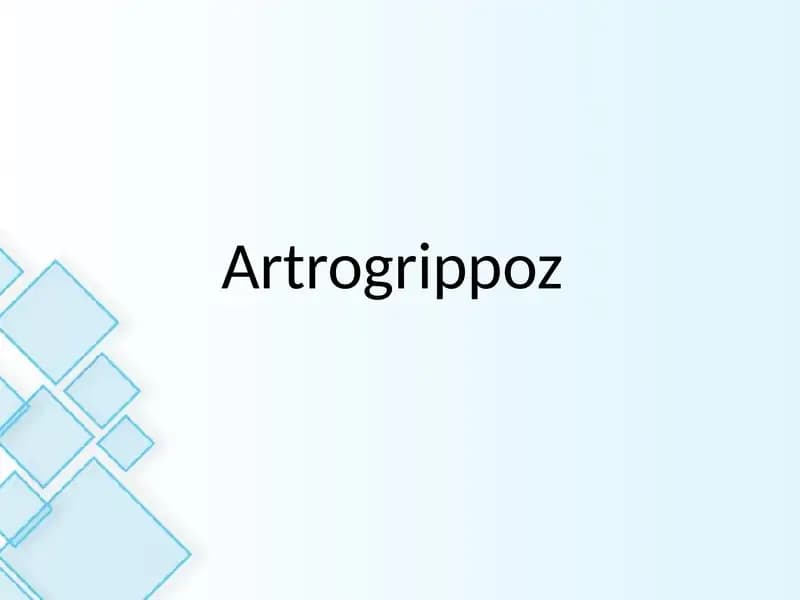Artrogrippoz