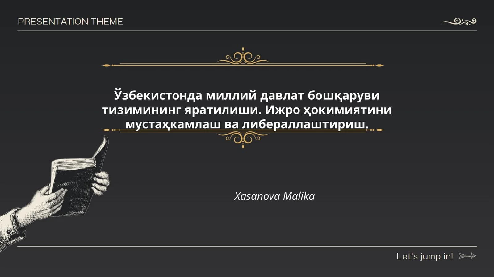 Xasanova Malika