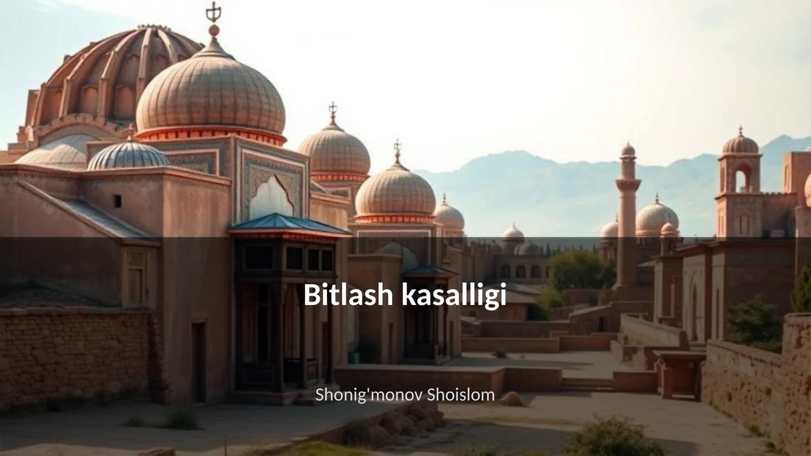 Bitlash kasalligi