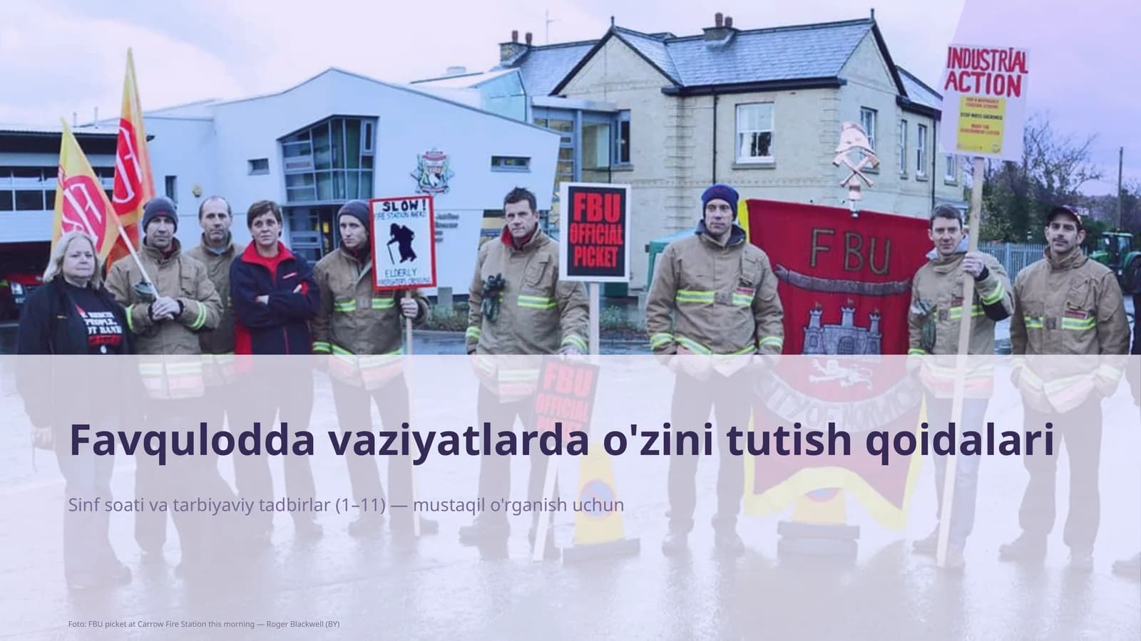Sinf soati va tarbiyaviy tadbirlar (1–11)
