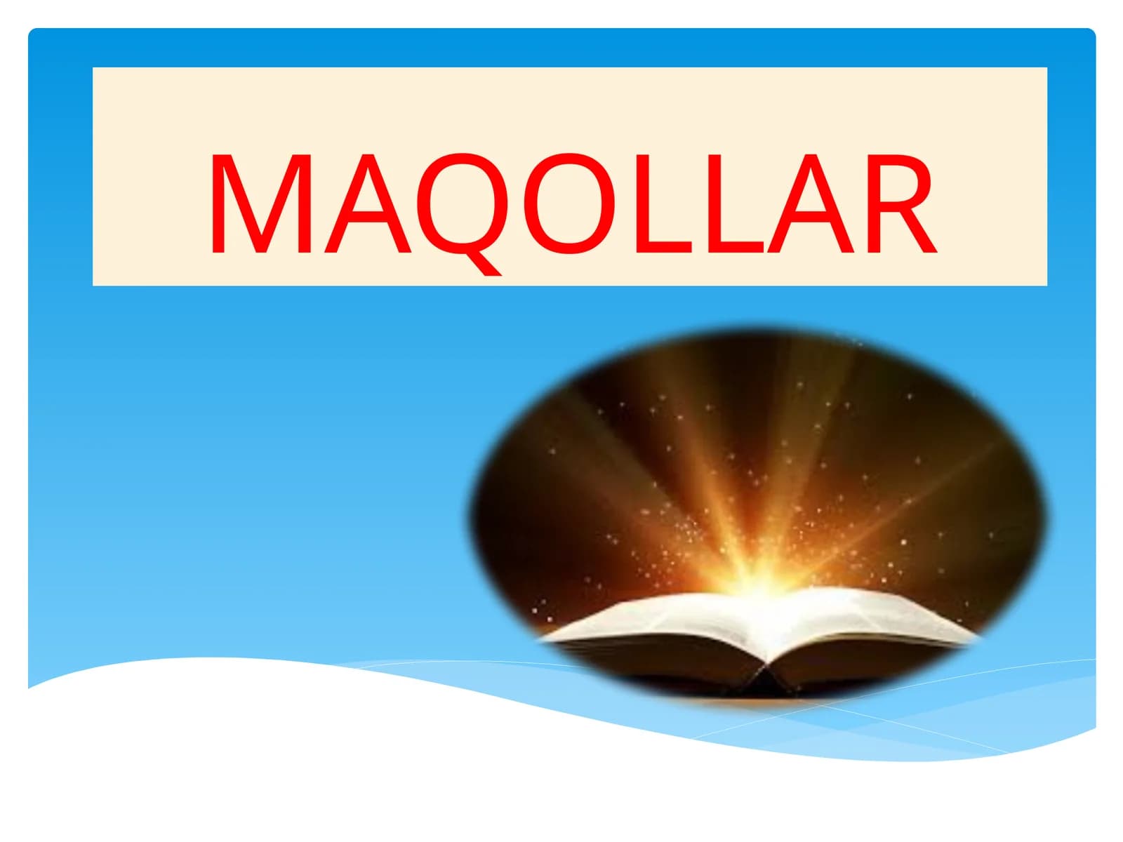 MAQOLLAR