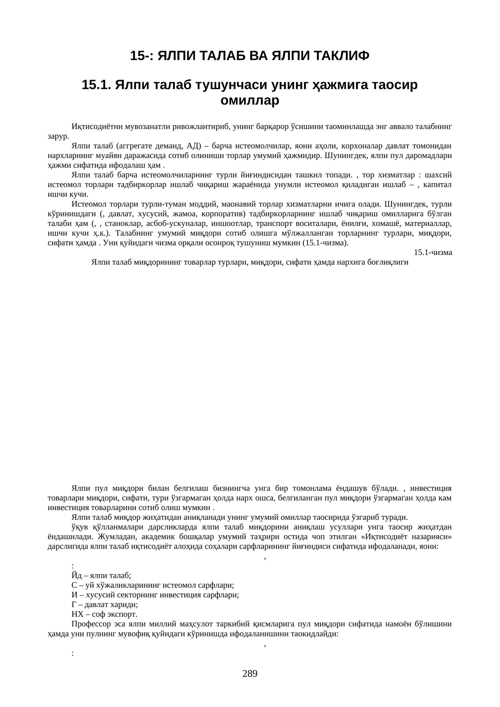 ЯЛПИ ТАЛАБ ВА ЯЛПИ ТАКЛИФ