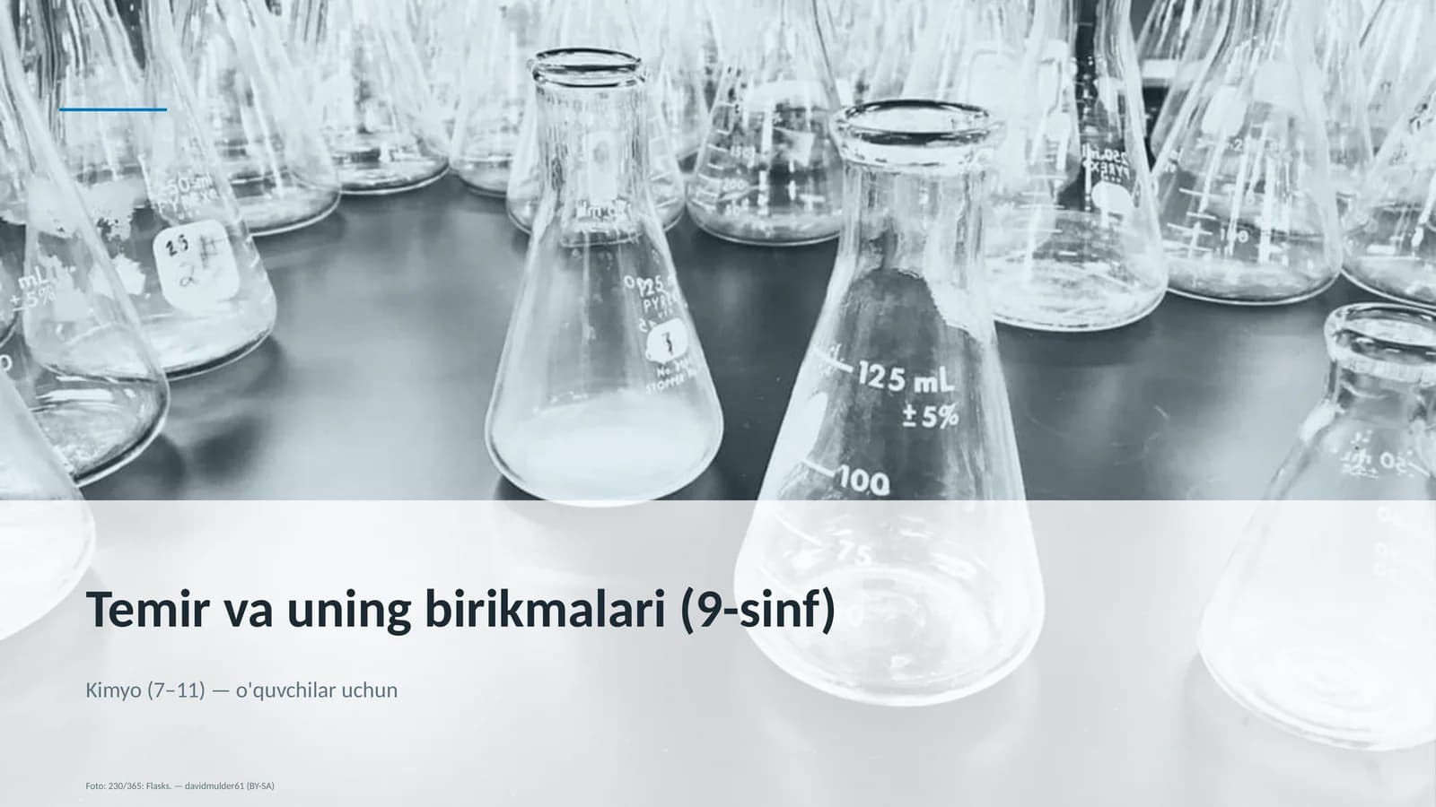 Temir va uning birikmalari (9-sinf)