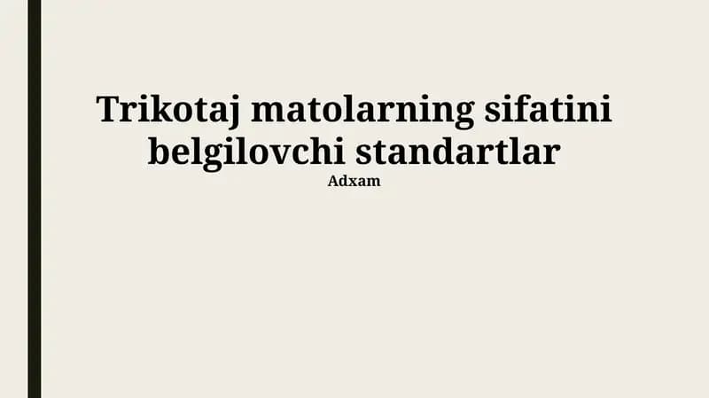 Ipning sifati va xususiyatlari