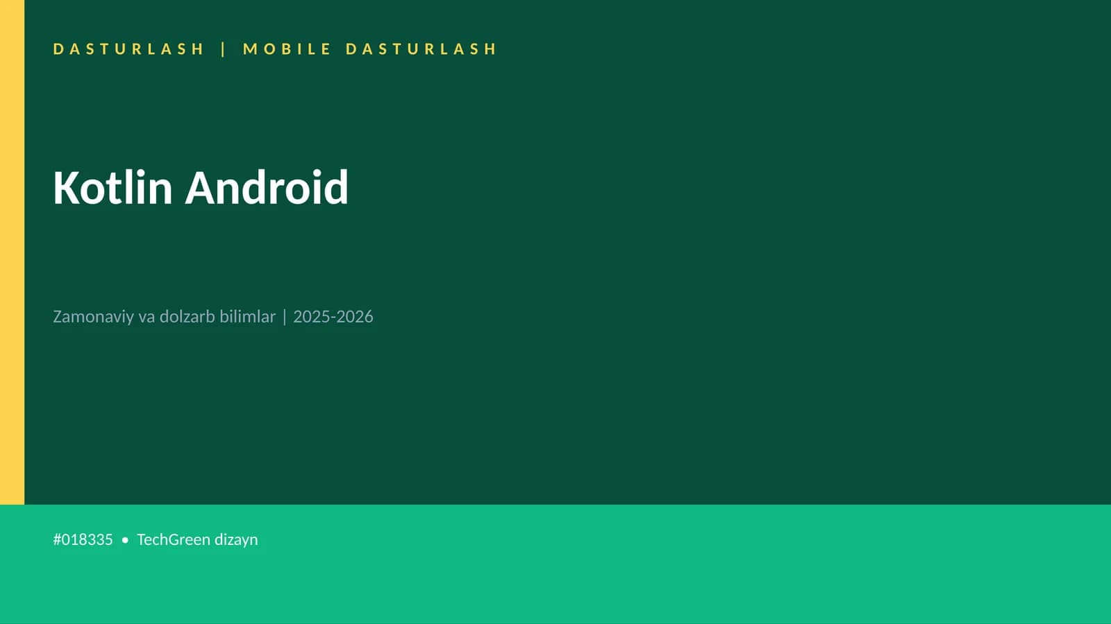 Kotlin Android