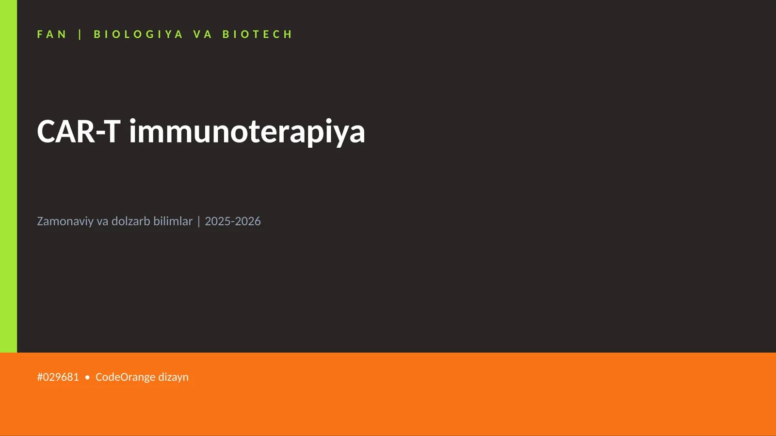 CAR-T immunoterapiya
