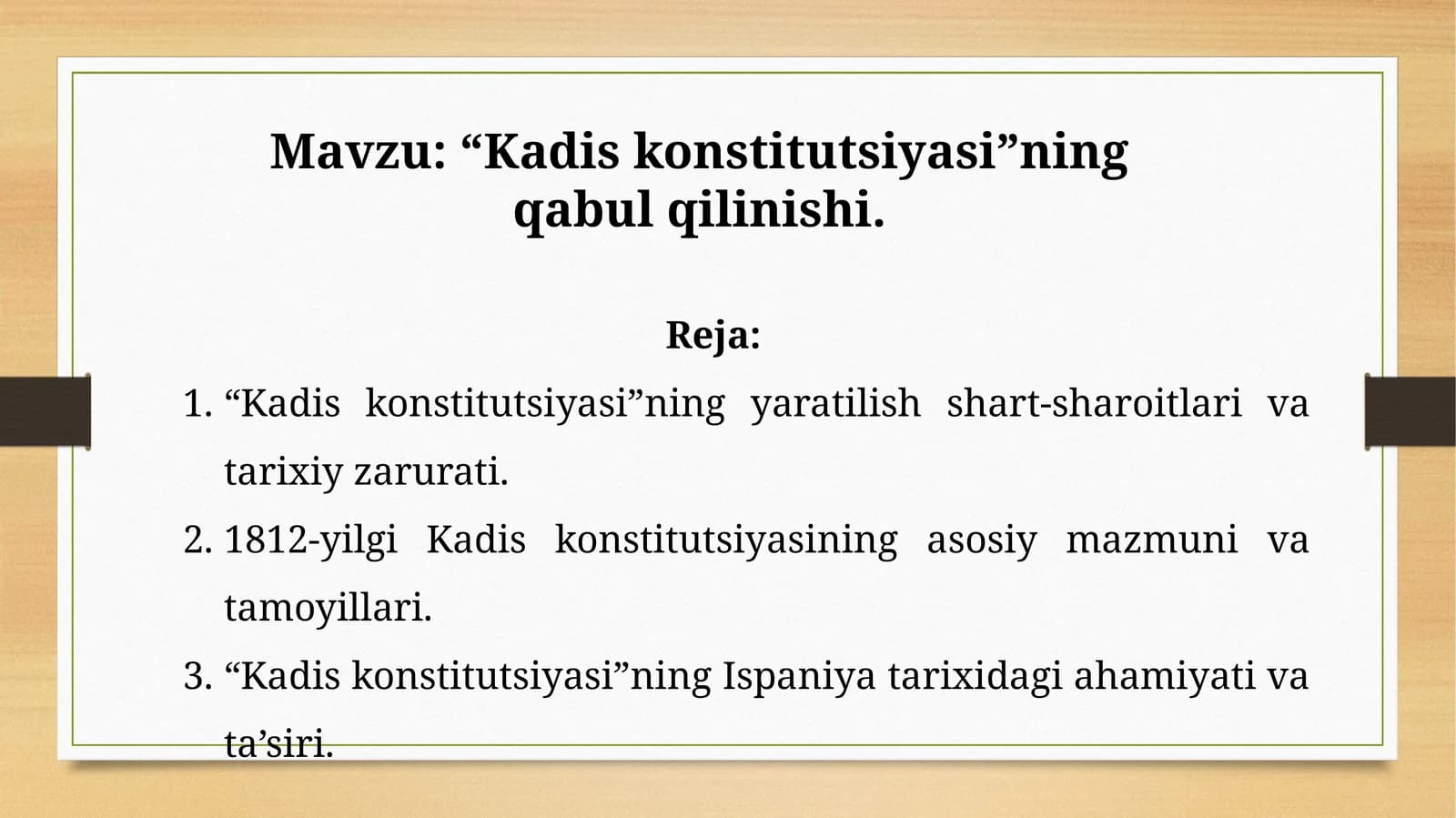 Kadiskonstitutsiyasi