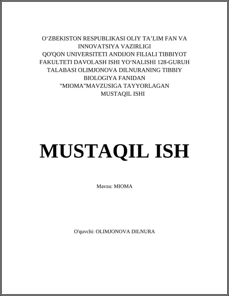 MIOMA