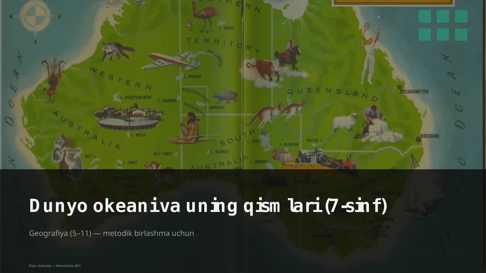 Dunyo okeani va uning qismlari (7-sinf)