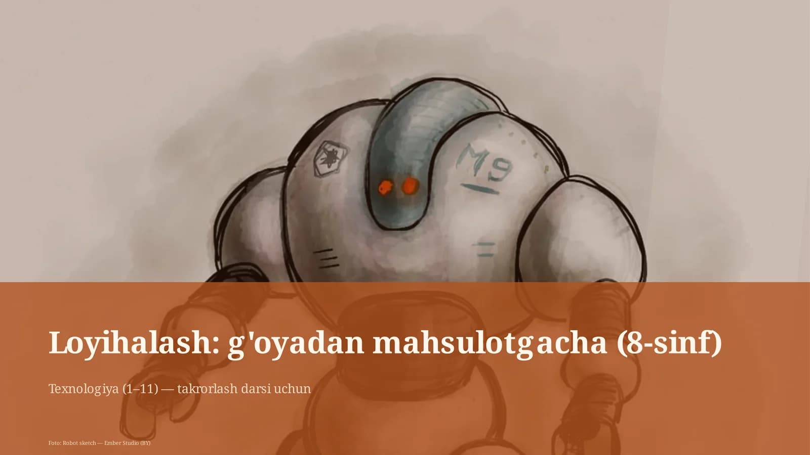 G'oyadan mahsulotgacha (8-sinf)