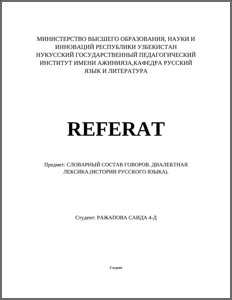 REFERAT