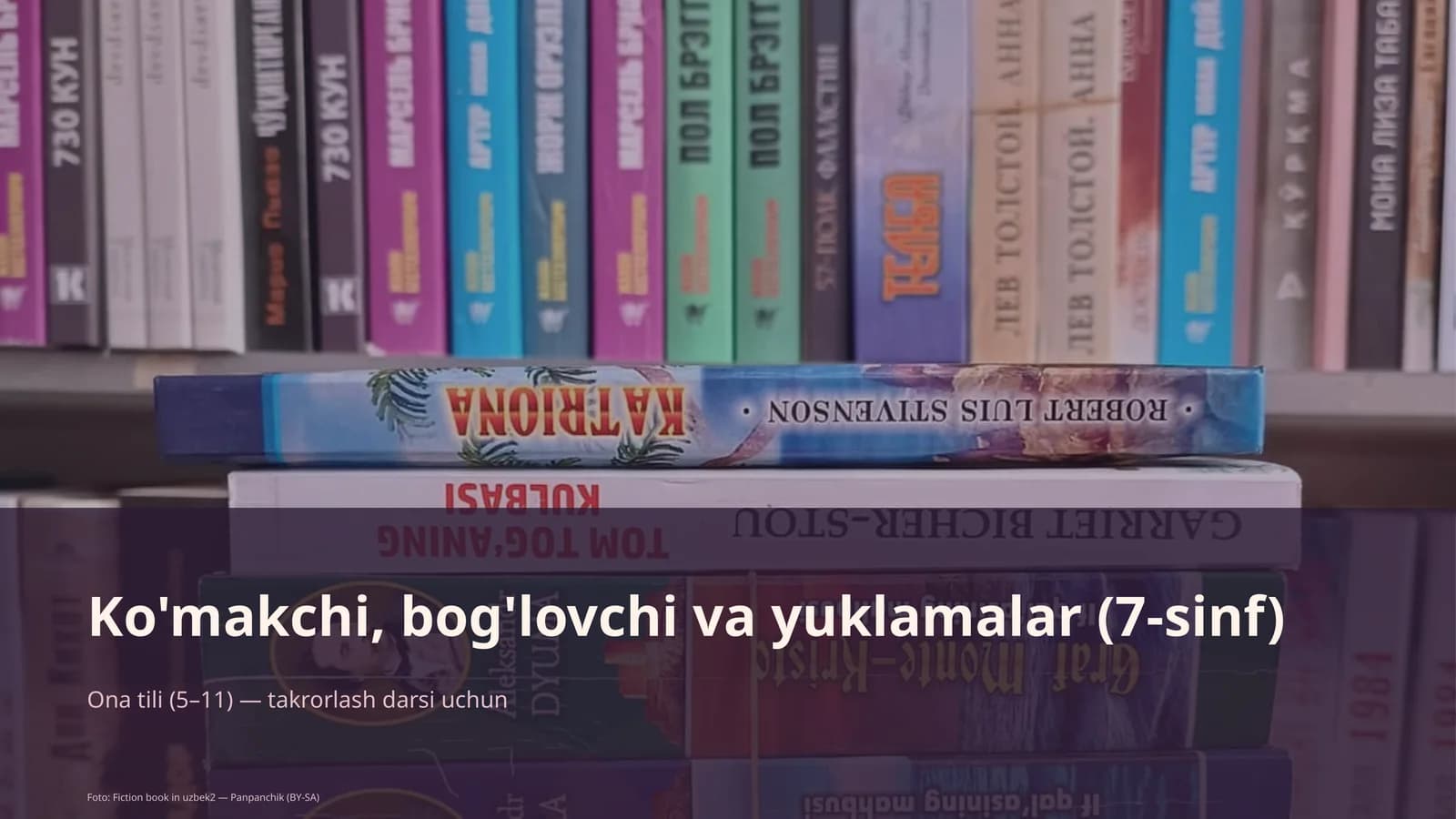 Ona tili (5–11) — takrorlash darsi uchun