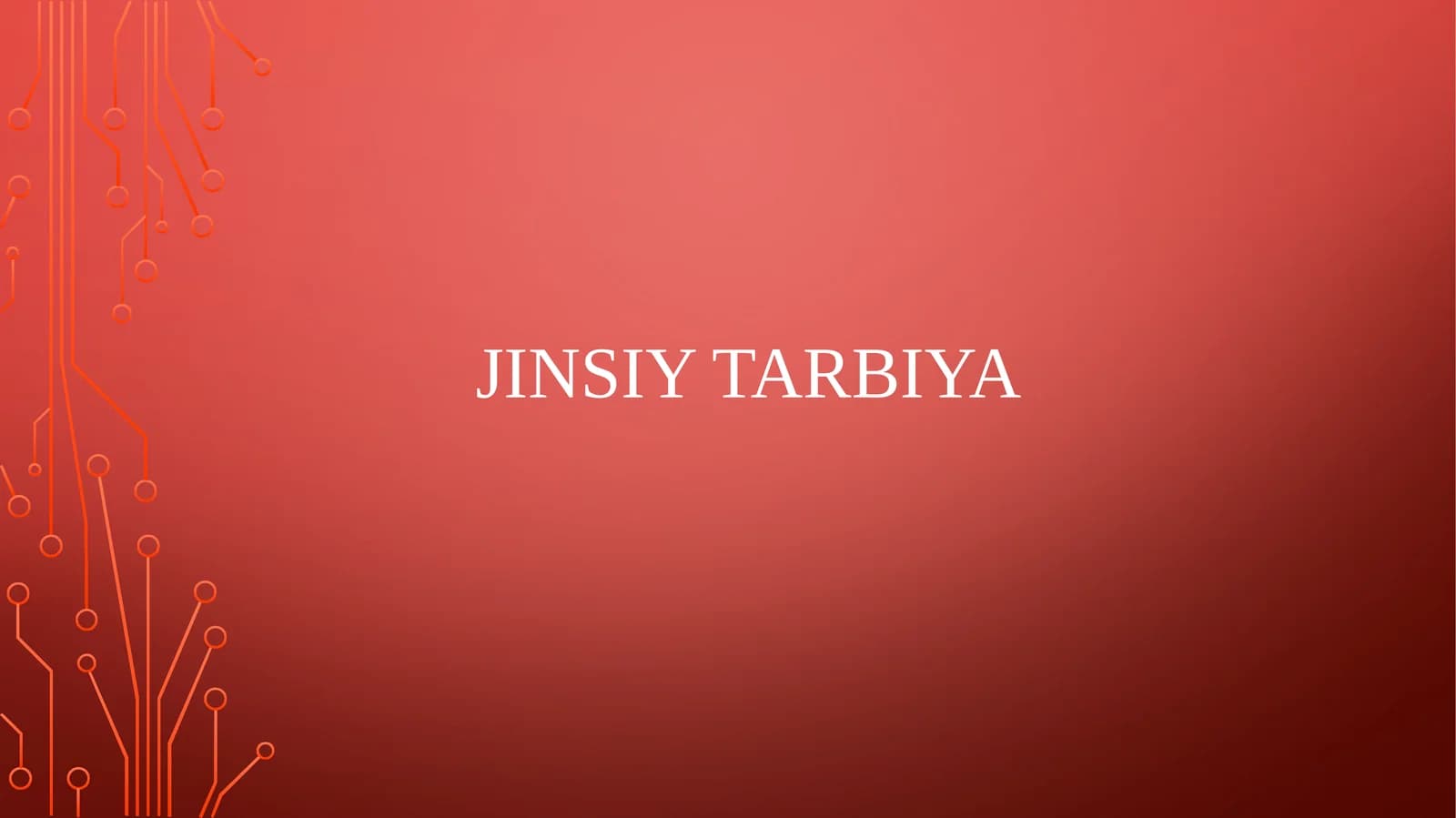 Jinsiy tarbiya