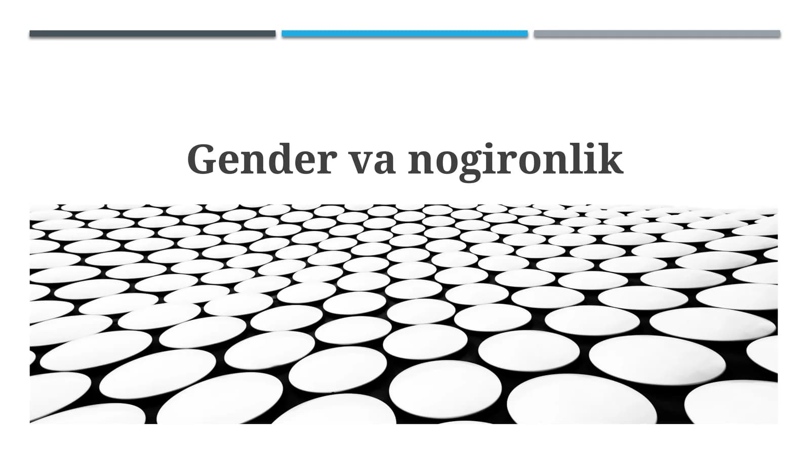 Gender va nogironlik