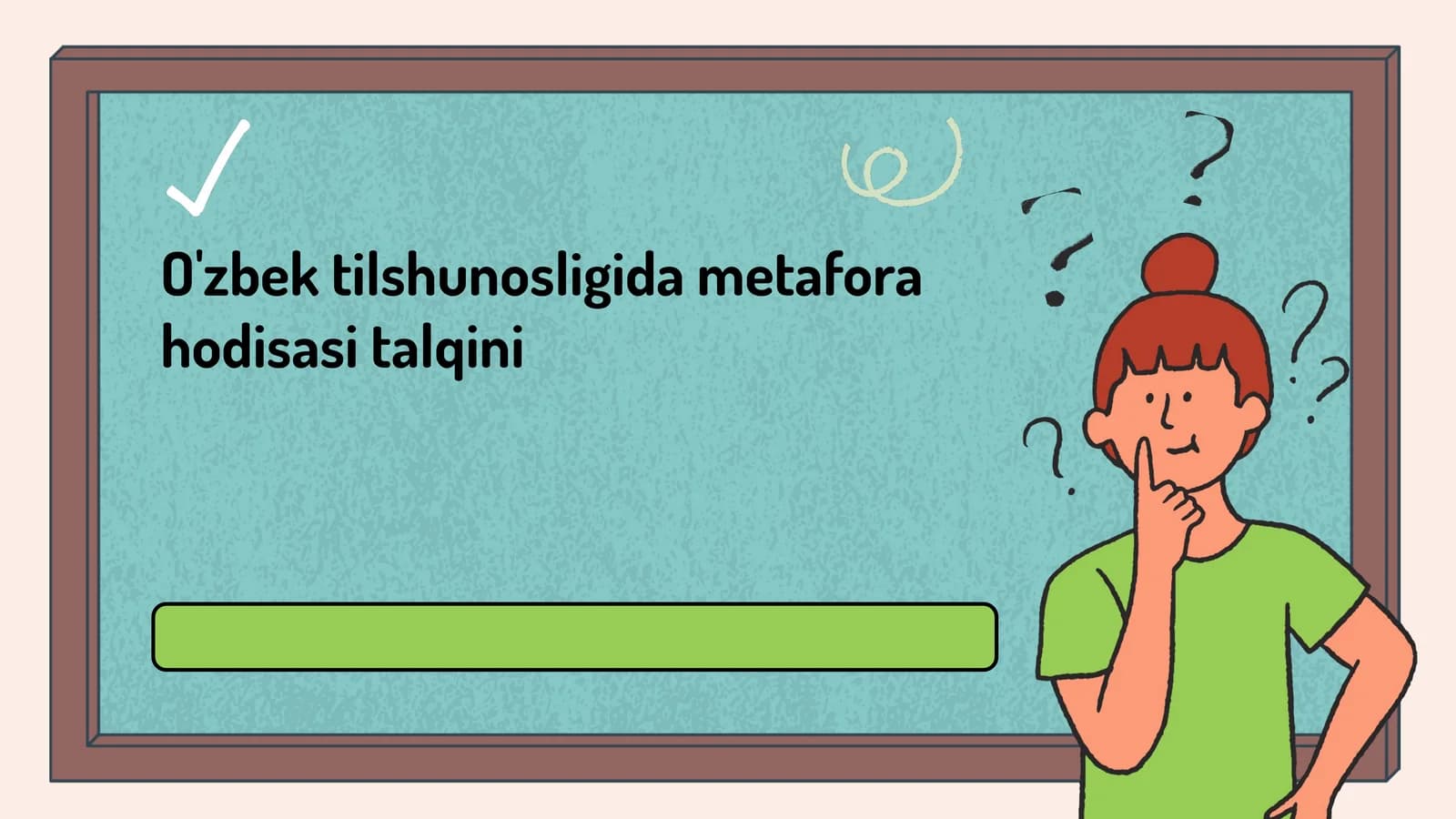 O zbek tilshunosligida metafora hodisasi talqini