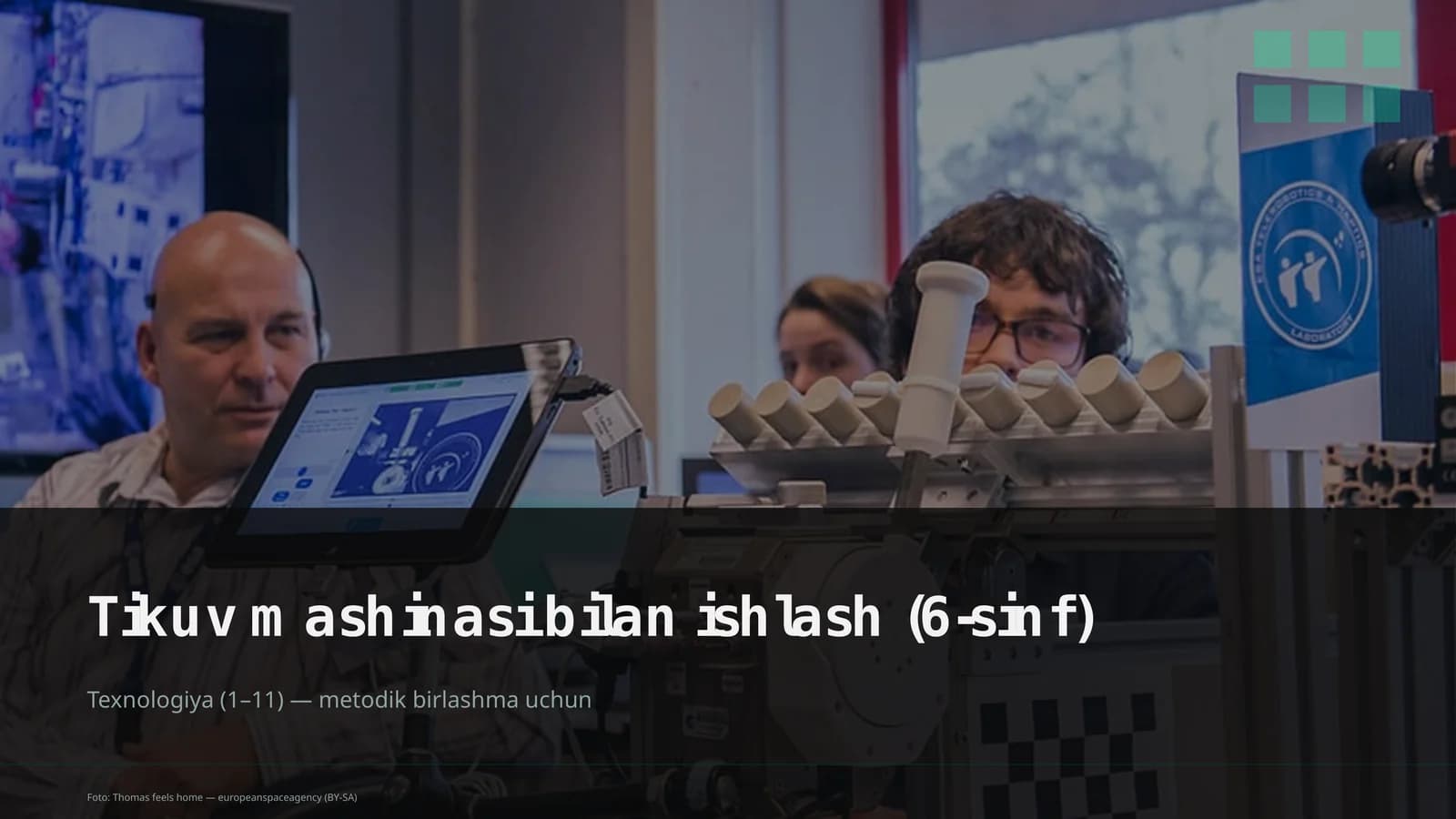 Tikuv mashinasi bilan ishlash (6-sinf)