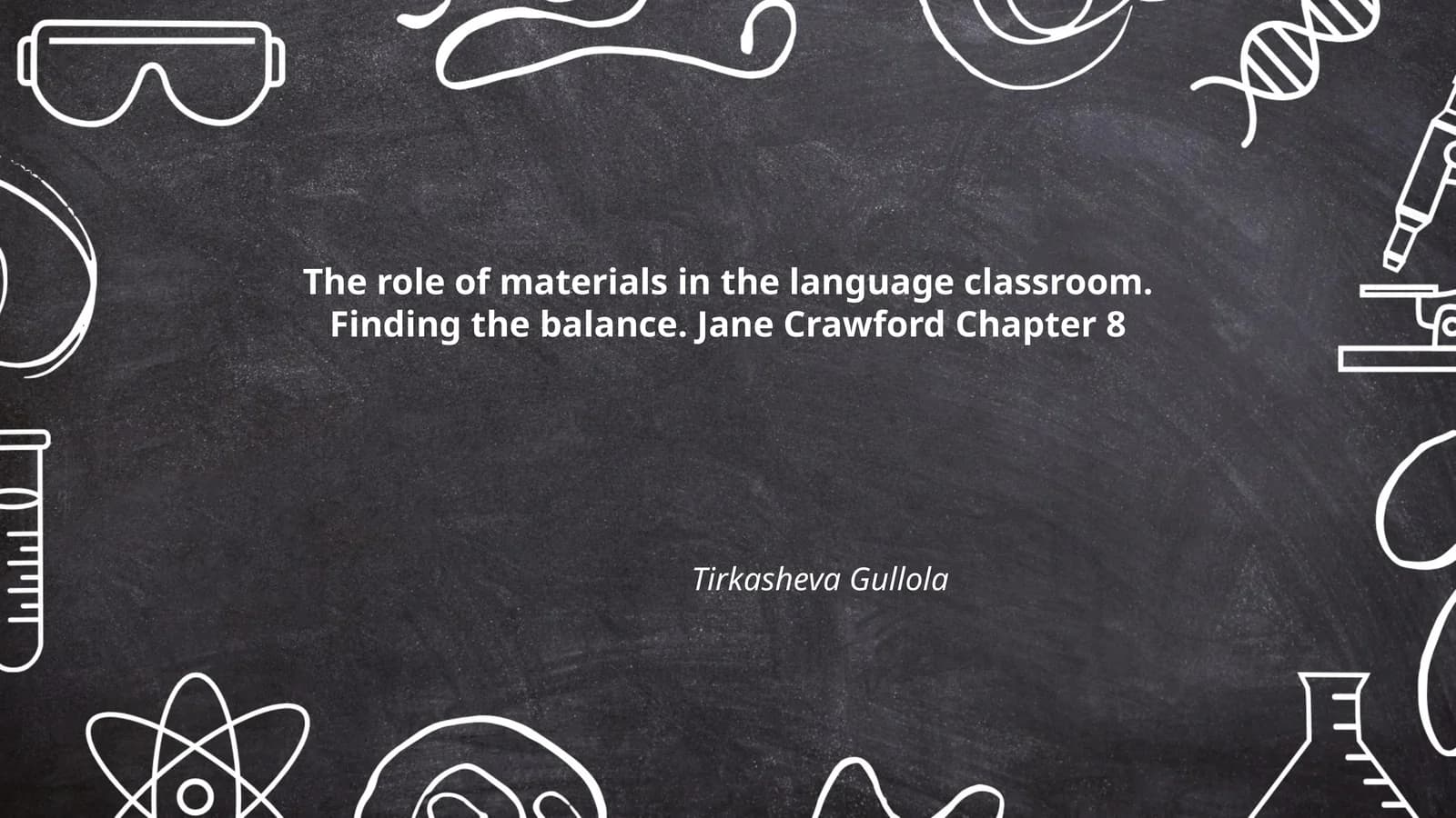 Introduction to Language Teaching Materials