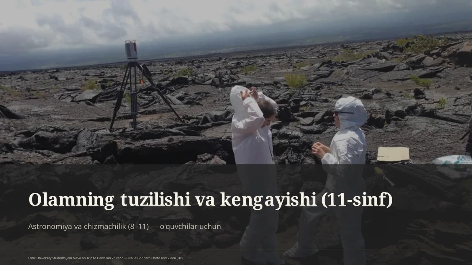 Olamning tuzilishi va kengayishi (11-sinf)