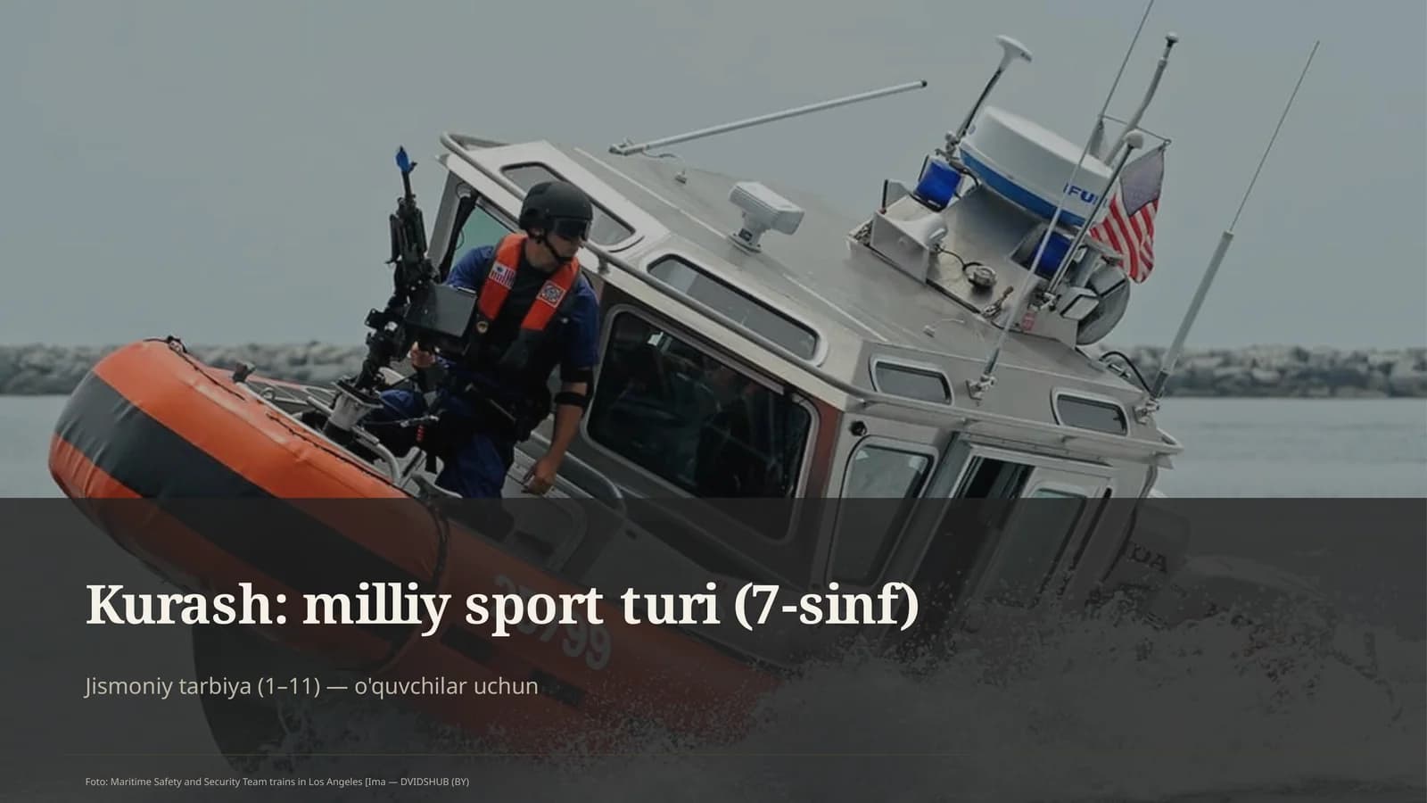 Kurash: milliy sport turi (7-sinf)