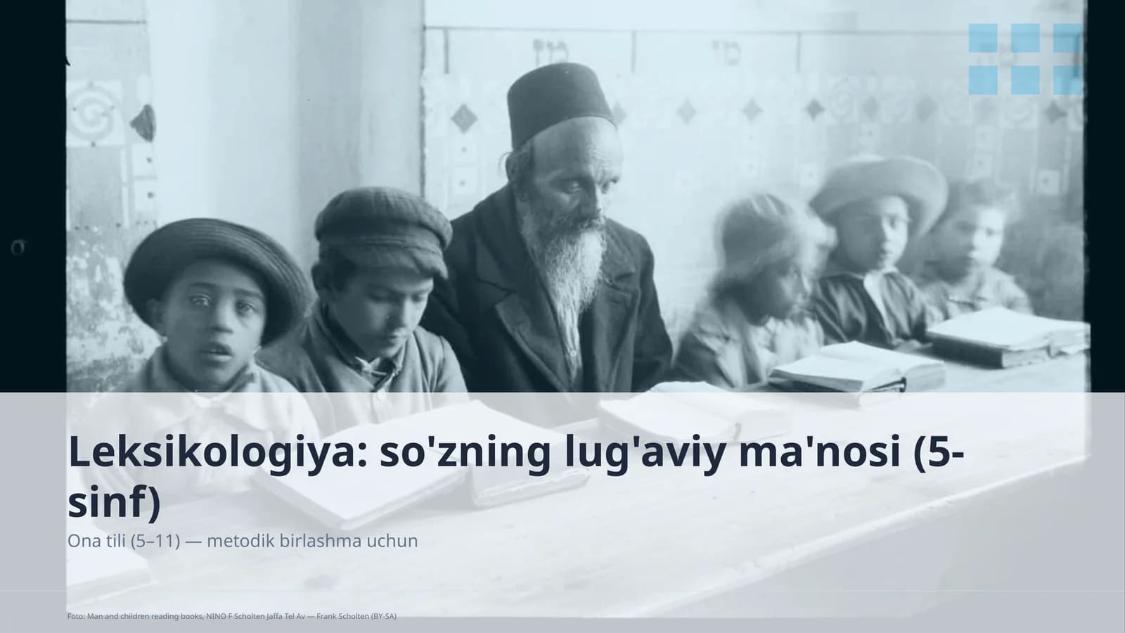 Leksikologiya: so'zning lug'aviy ma'nosi (5-sinf)