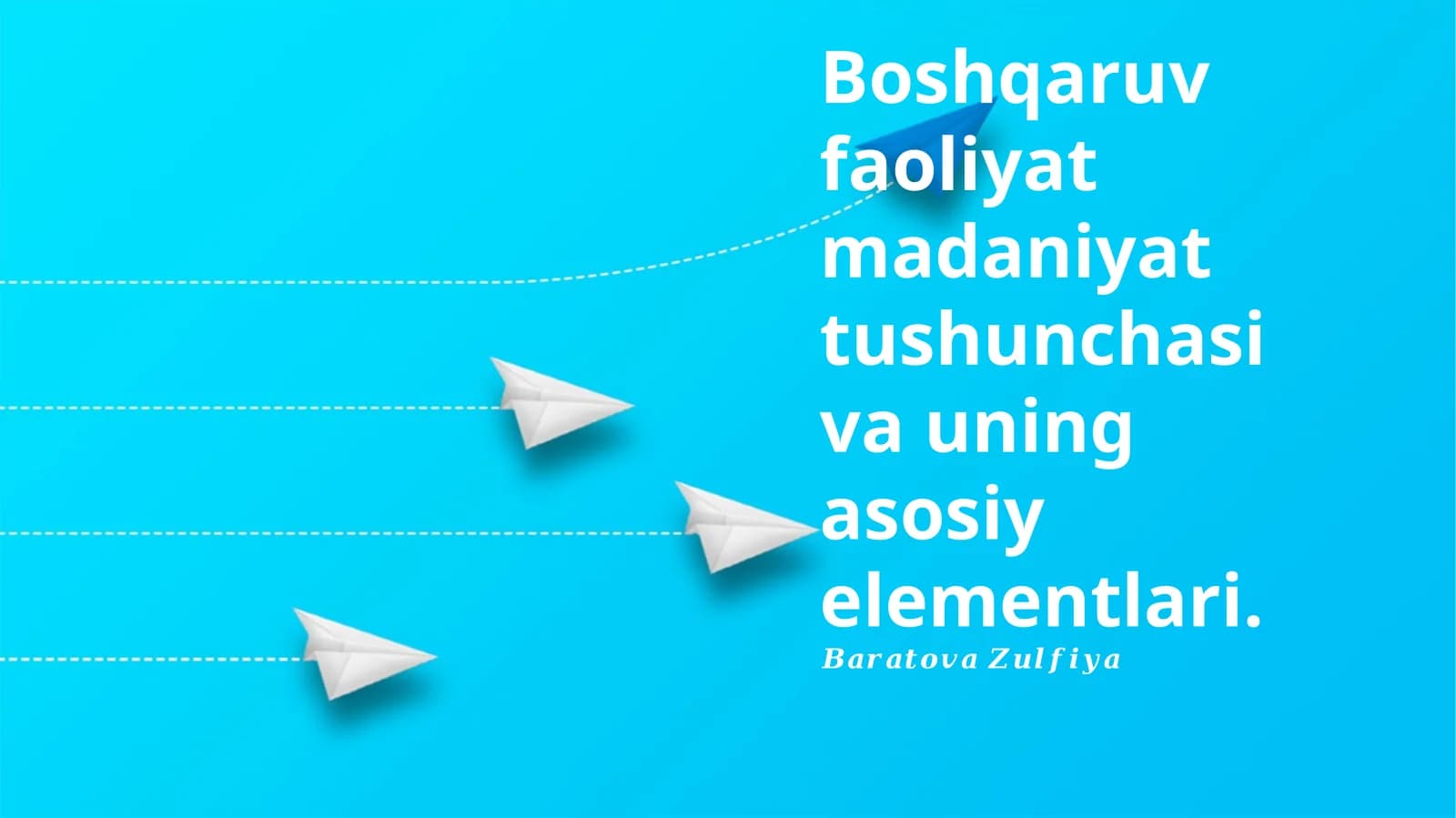 Boshqaruv madaniyati