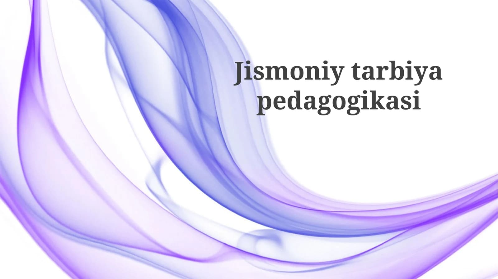 Jismoniy tarbiya bo'yicha baholash va baholanish