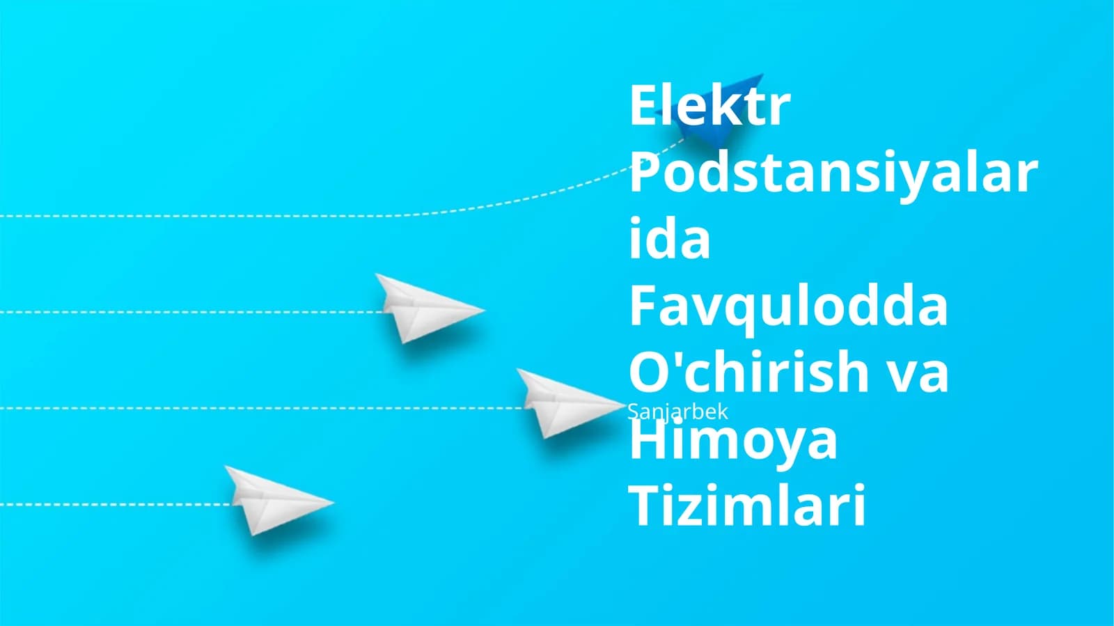 Elektr Podstansiyalarida Favqulodda O'chirish va Himoya Tizimlari