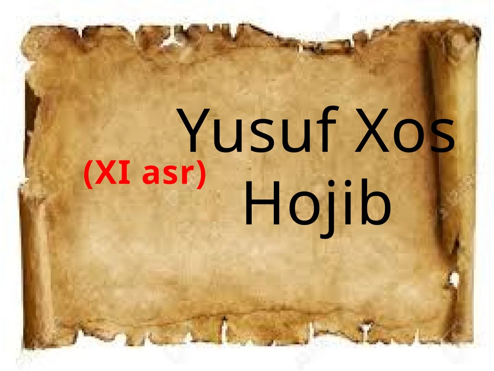 Yusuf Xos Hojib