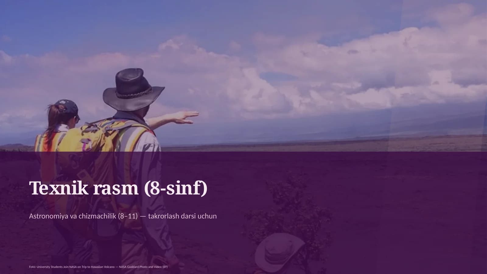 Texnik rasm (8-sinf)