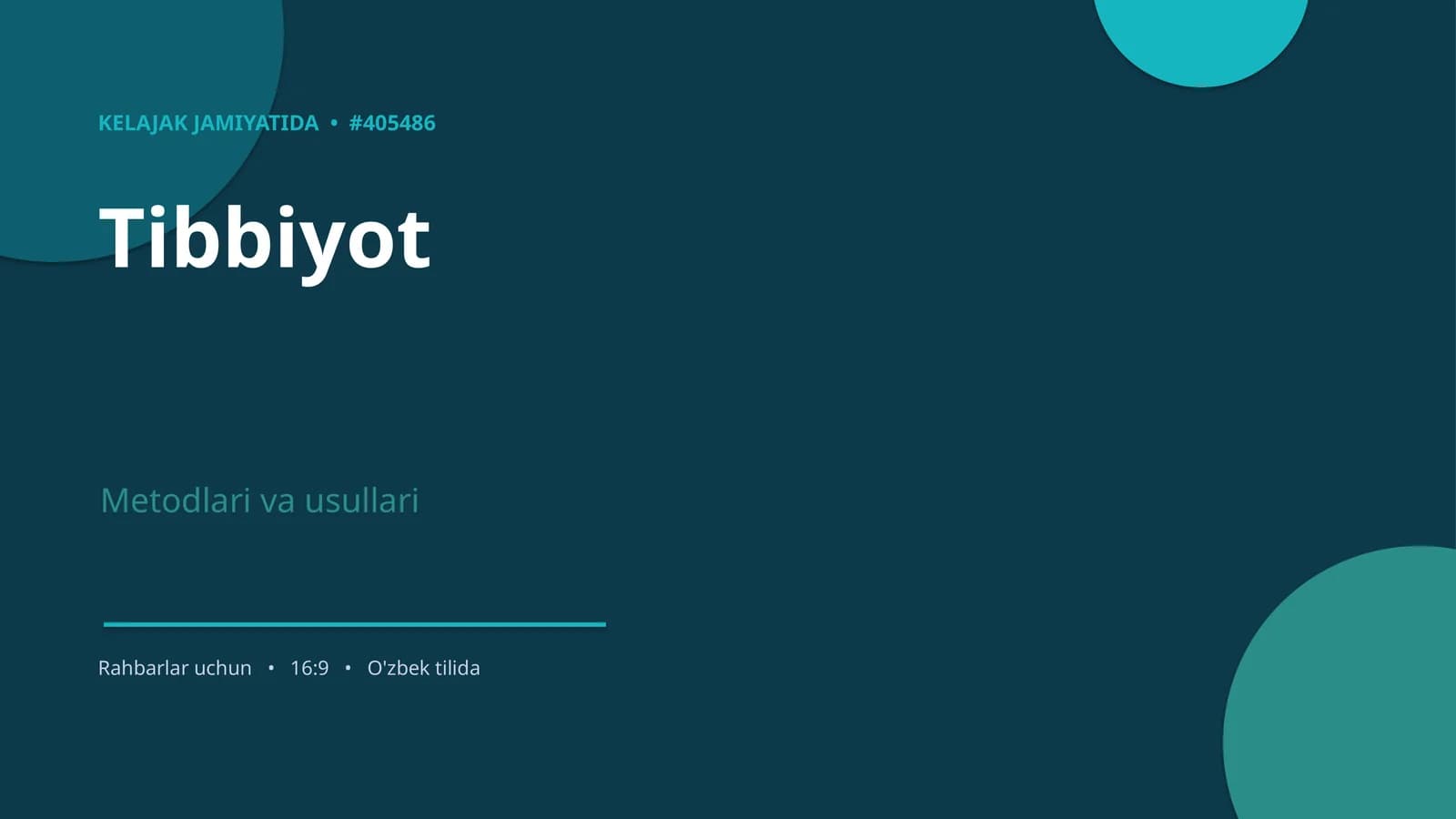 Metodlari va usullari