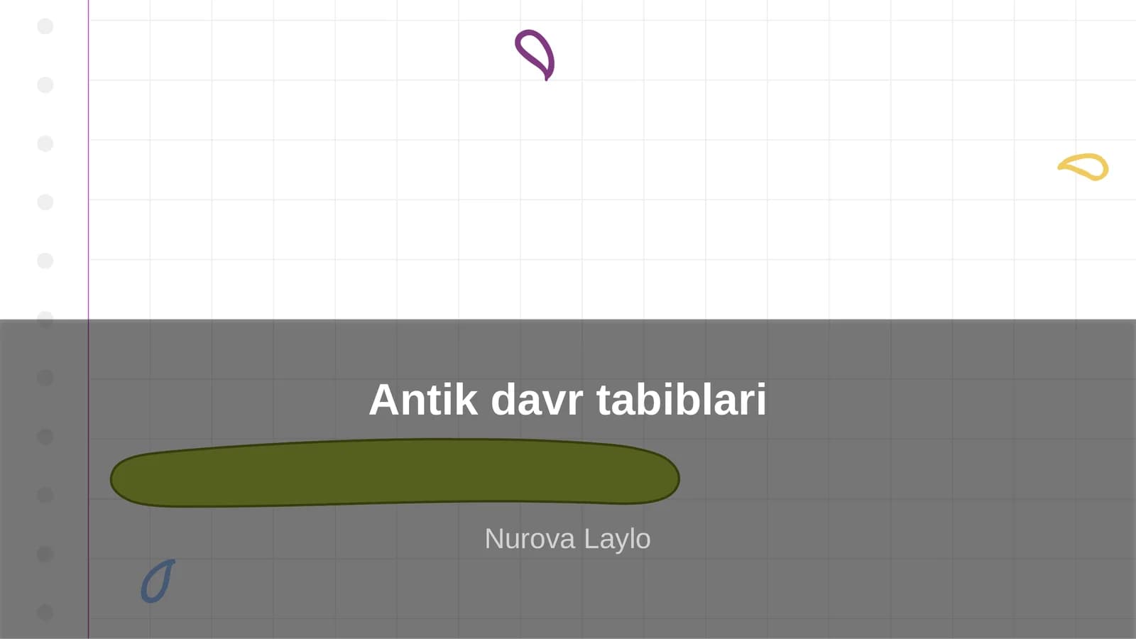 Antik davr tabiblari