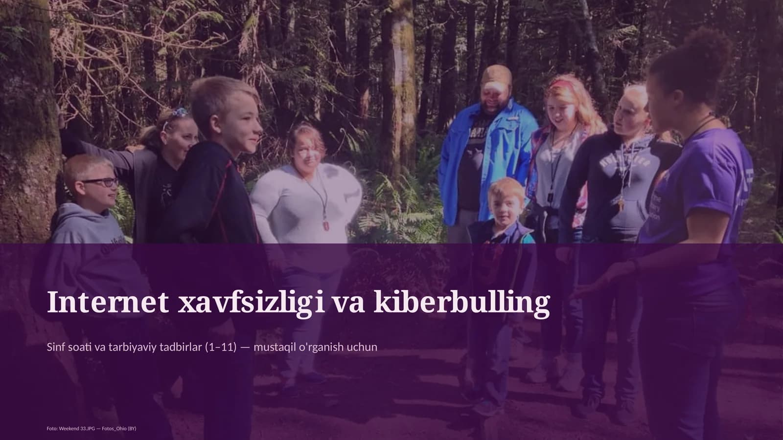 Sinf soati va tarbiyaviy tadbirlar (1–11)