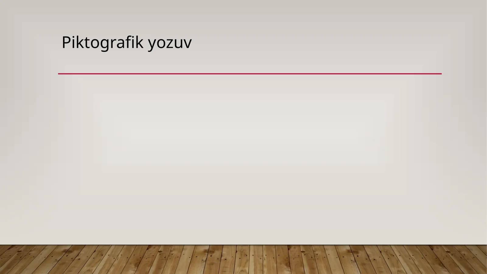 Piktografik yozuv