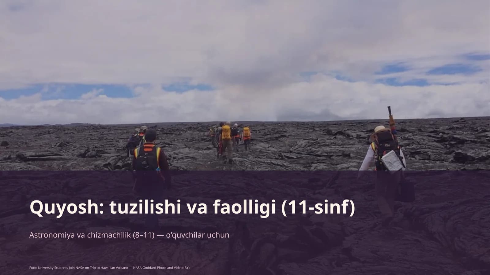 Quyosh: tuzilishi va faolligi (11-sinf)