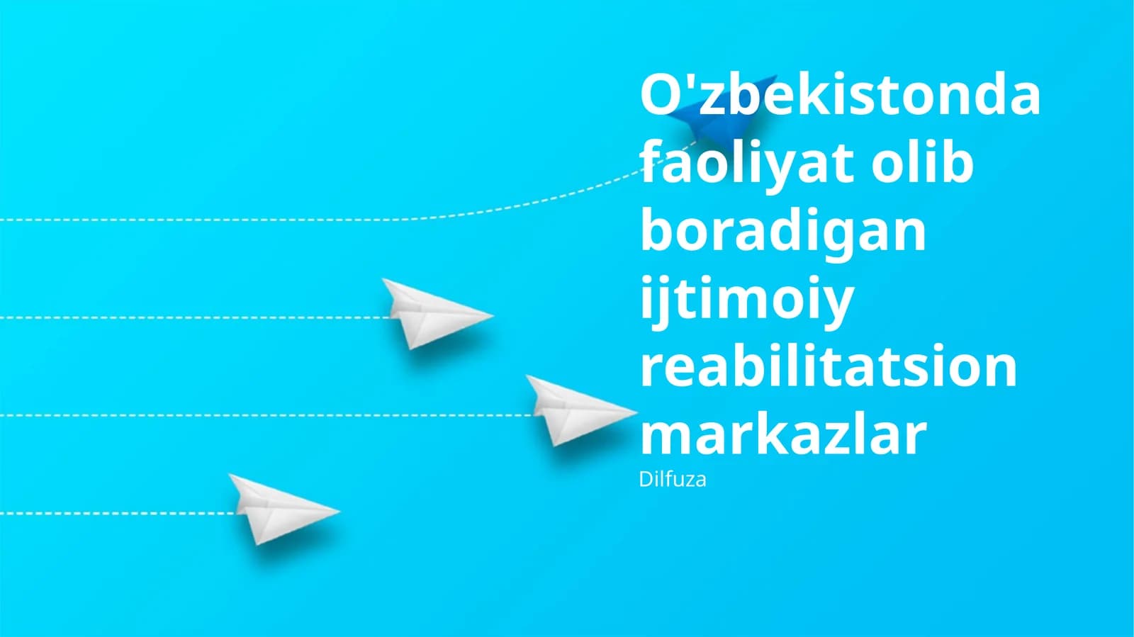 O'zbekistonda faoliyat olib boradigan ijtimoiy reabilitatsion markazlar