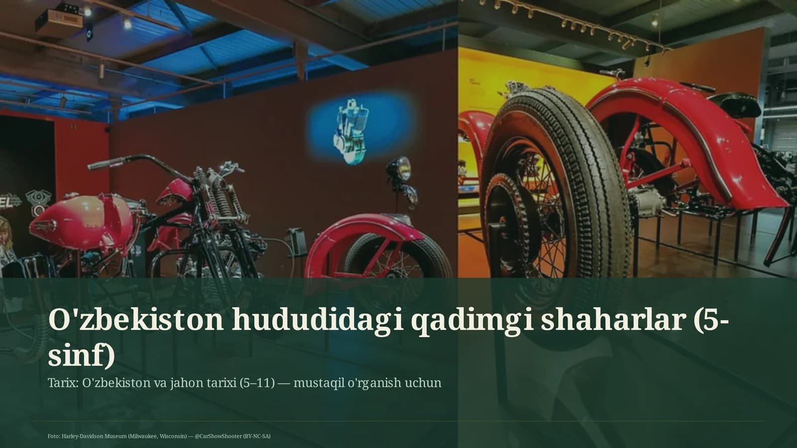 O'zbekiston hududidagi qadimgi shaharlar (5-sinf)