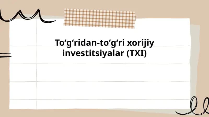 IQTISODIY SIYOSATNING VAQT INKONSISTENLIGI MUAMMOSI
