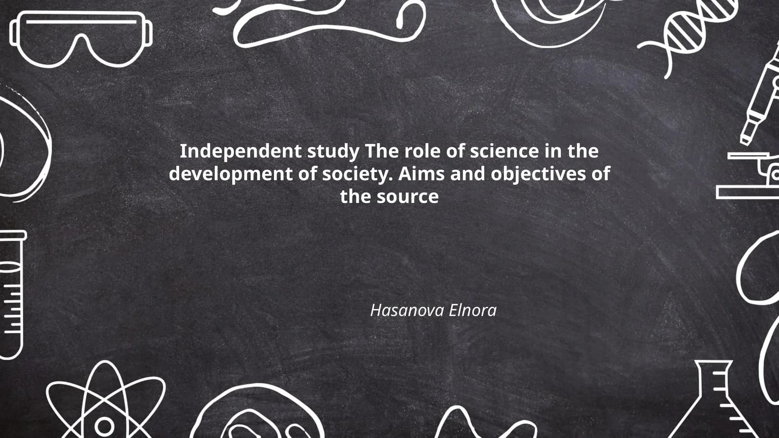The role of science in the development of society