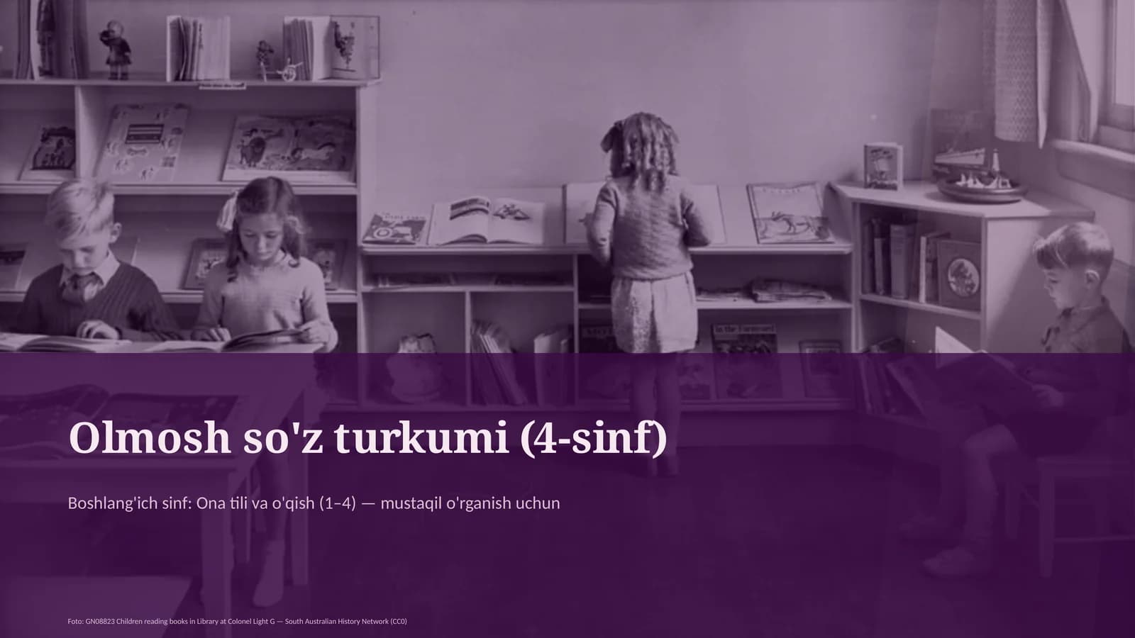 Olmosh so'z turkumi (4-sinf)
