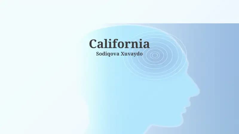 The California Story: Challenges, Opportunities, and the Future